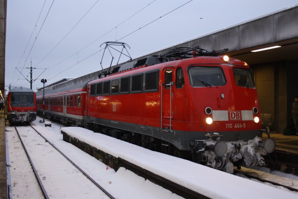 110 464 in Hannover HBF am 04.01.2010 