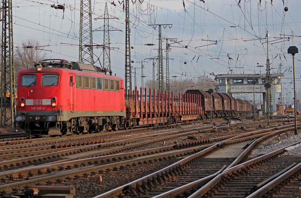 140 538-0 in Gremberg am 26.01.2011