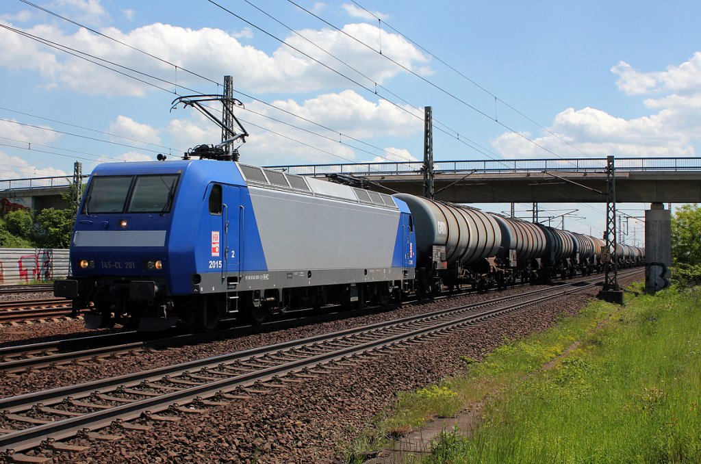 145-CL-201 der HGK/RHC bei Porz(Rhein) am 28.05.2013