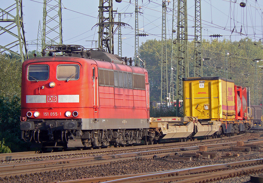 151 055-1 in Gremberg am 13.10.2010