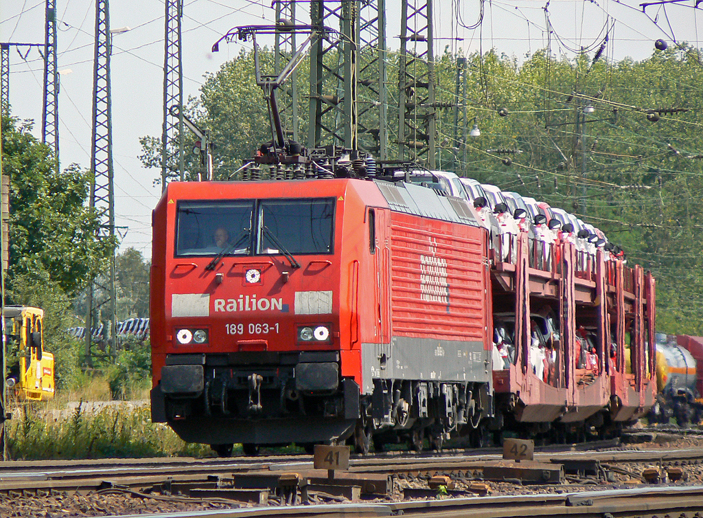 189 063-1 in Gremberg am 28.07.2010