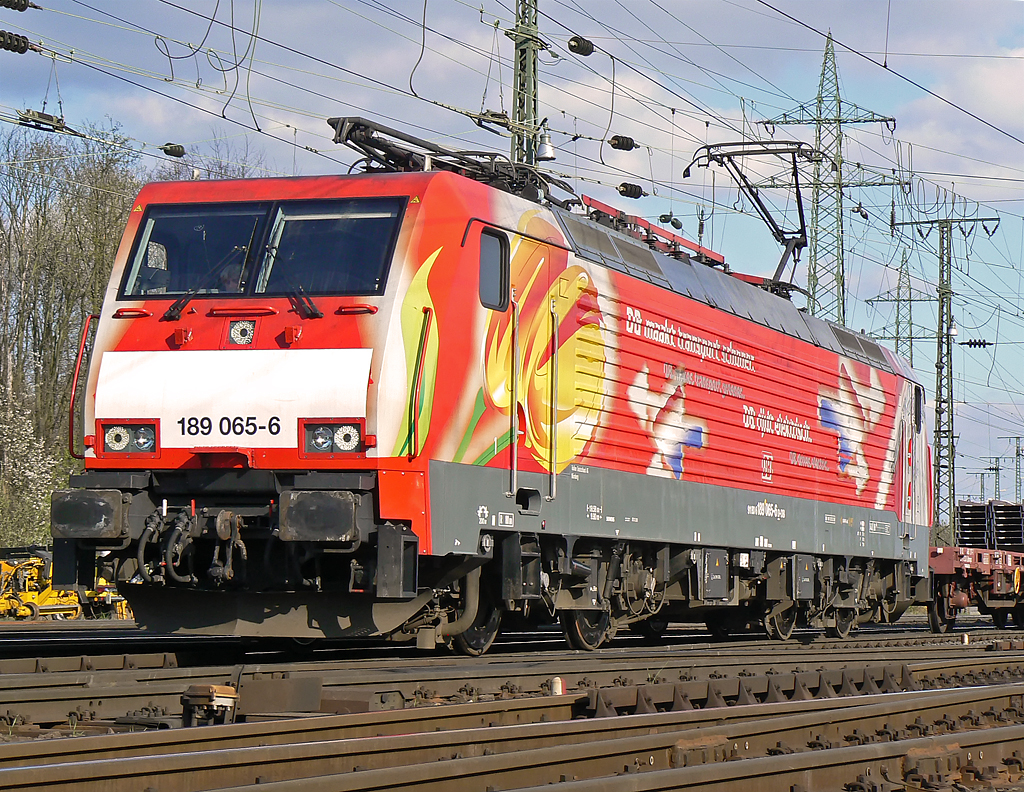 189 065-6 in Gremberg am 10.04.2010