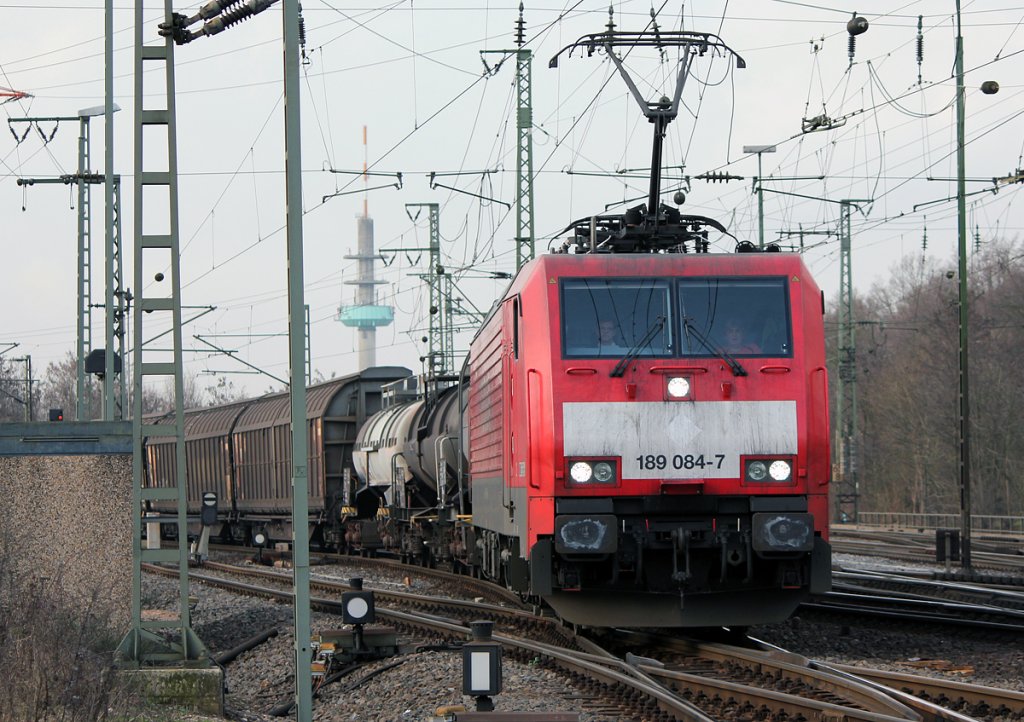 189 084-7 in Gremberg am 26.01.2011