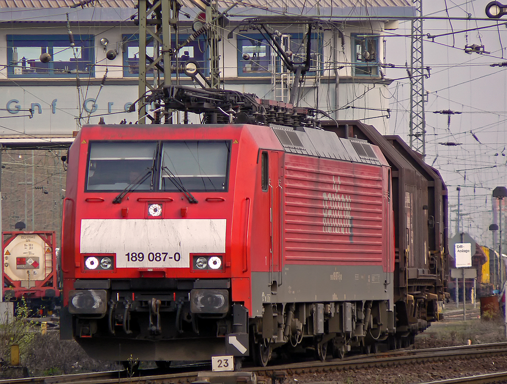 189 087-0 in Gremberg am 15.04.2010