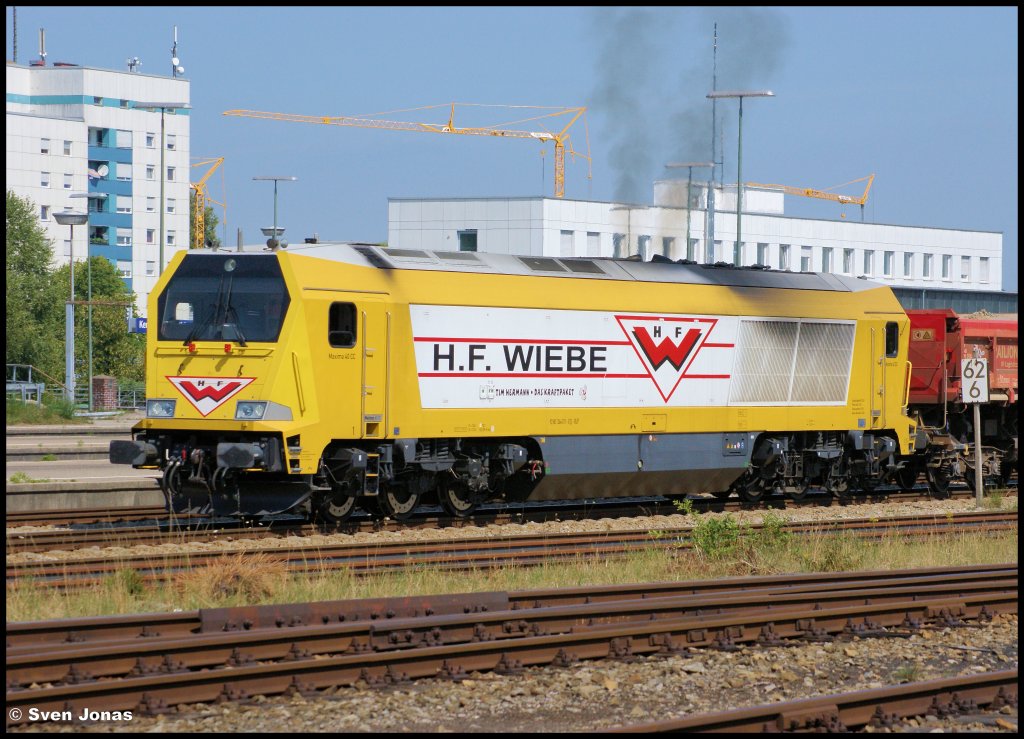 264 011-8 (H.F.Wiebe) in Kempten am 12.8.2012.