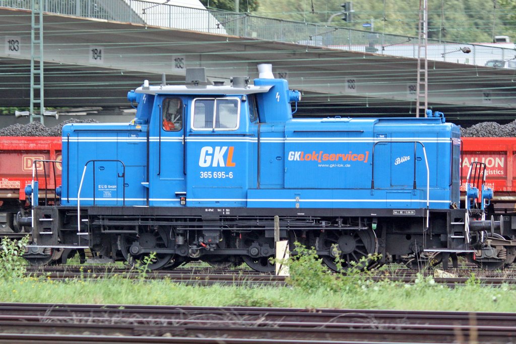 365 695-6 der GKLokservice in Hagen Gbf am 03.09.2009