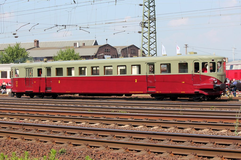 BR Z100 der CFL bei der Lokparade im DB Museum Koblenz am 21.05.2011