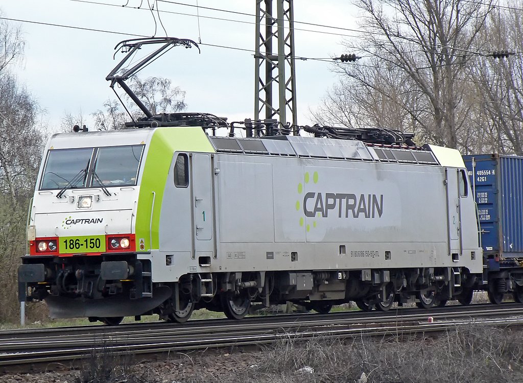 CAPTRAIN 186-150 in Gremberg am 30.03.2010