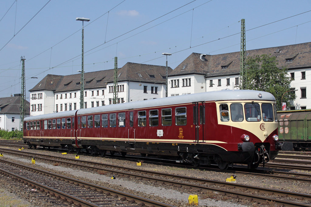 Der CFL 208 bei der Lokparade vom DB Museum Koblenz Ltzel am 21,05,11