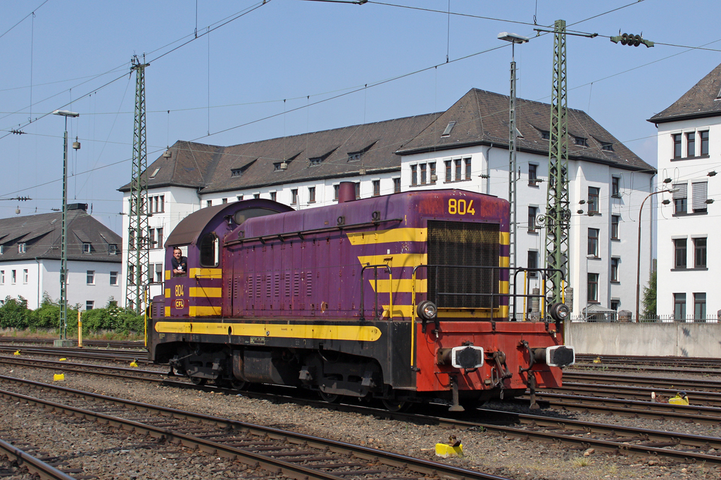 Die CFL 804 bei der Lokparade vom DB Museum Koblenz Ltzel am 21,05,11