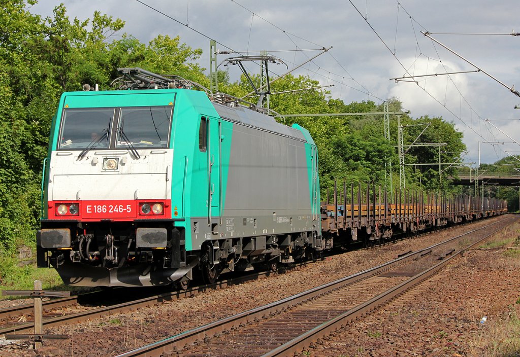 E186 246-5 in Bonn Oberkassel am 18.06.2011