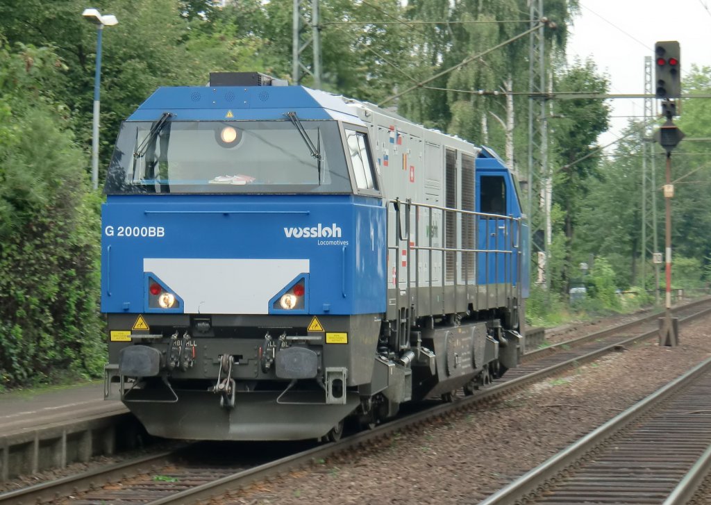 G2000BB von Vossloh am 02.09.10. in Bonn Beuel.