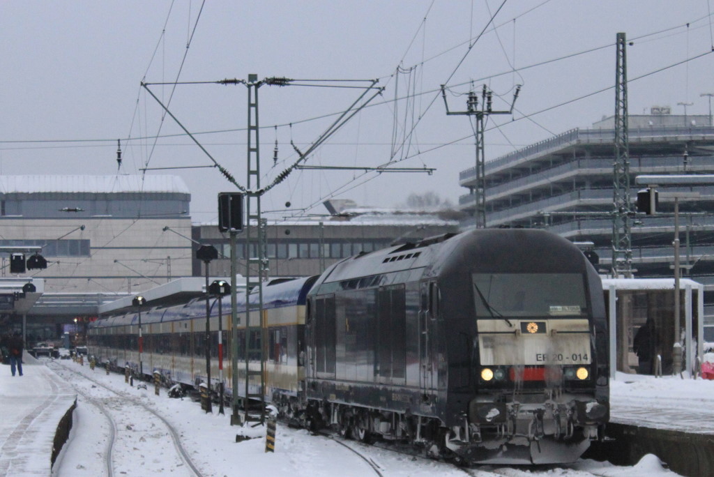 Nochmal die ER20 014 in Hamburg Altona am 28.12.2010
