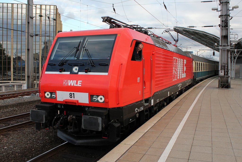 WLE 81 an Gleis 9 in Kln Hbf am 18.09.2011