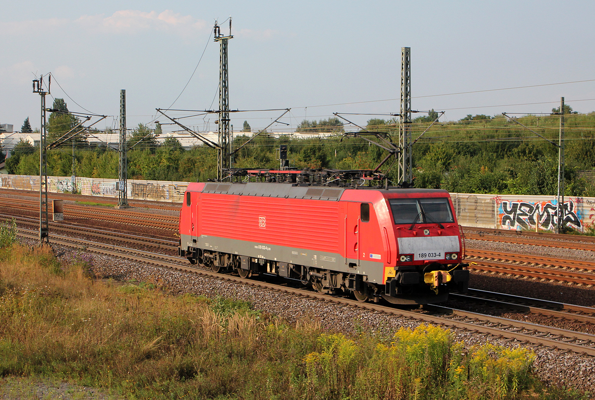 189 033-4 Lz bei Porz(Rhein) am 28.08.2013