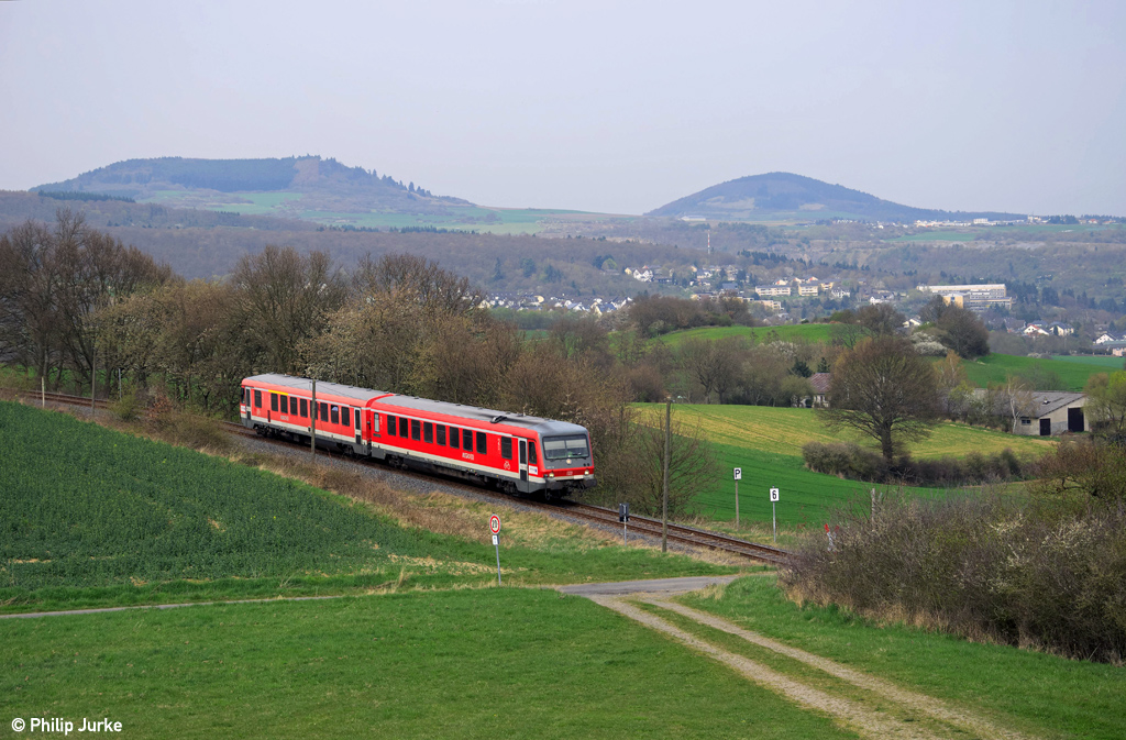 629 313-7 als RB 12441 (Kaisersesch - Andernach) am 30.03.2014 bei Mayen.
