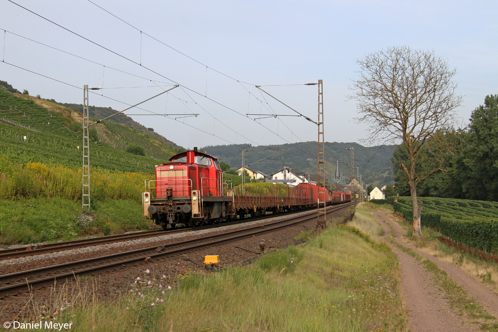 Die 294 644-0 in Pommern ( Mosel ) am 22.08.2013
