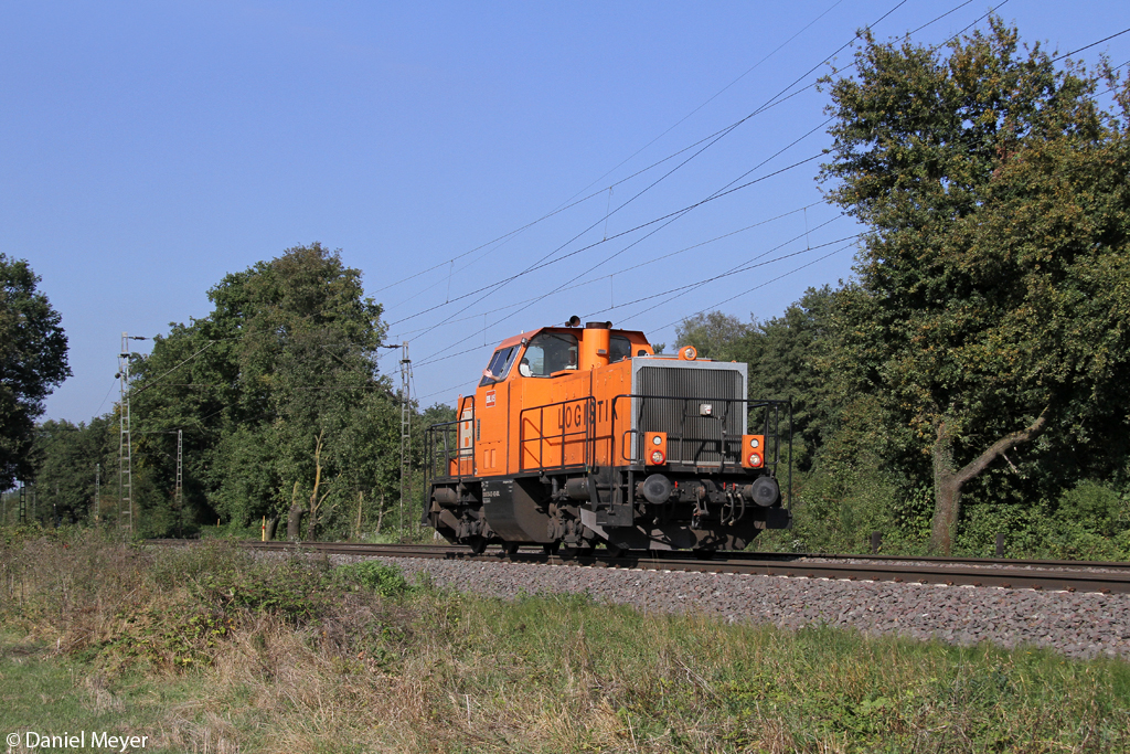 Die BBL 05 ( 214 021-8 ) in Ratingen Lintorf am 27.09.2013 