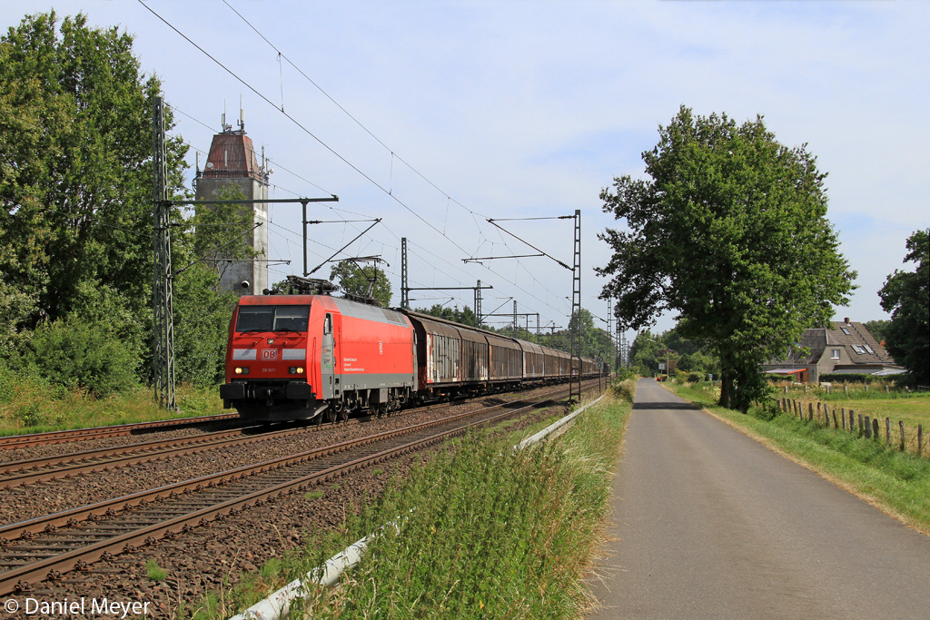 Die EG 3111 in Brokstedt am 19.07.2013