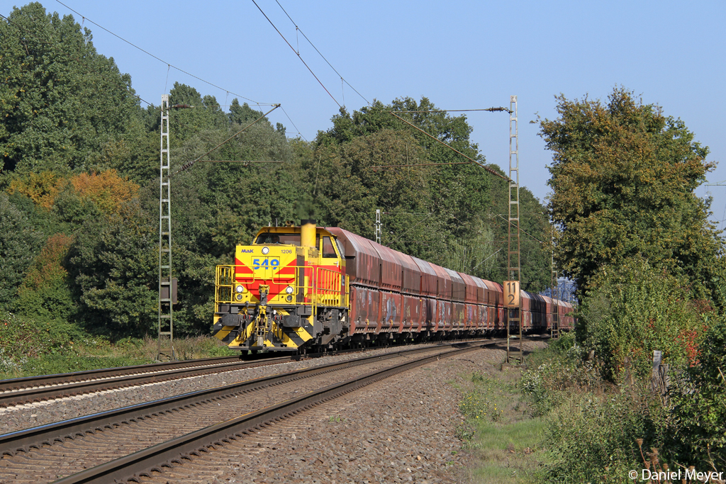 Die E&H 549 in Ratingen Lintorf am 01.10.2013 