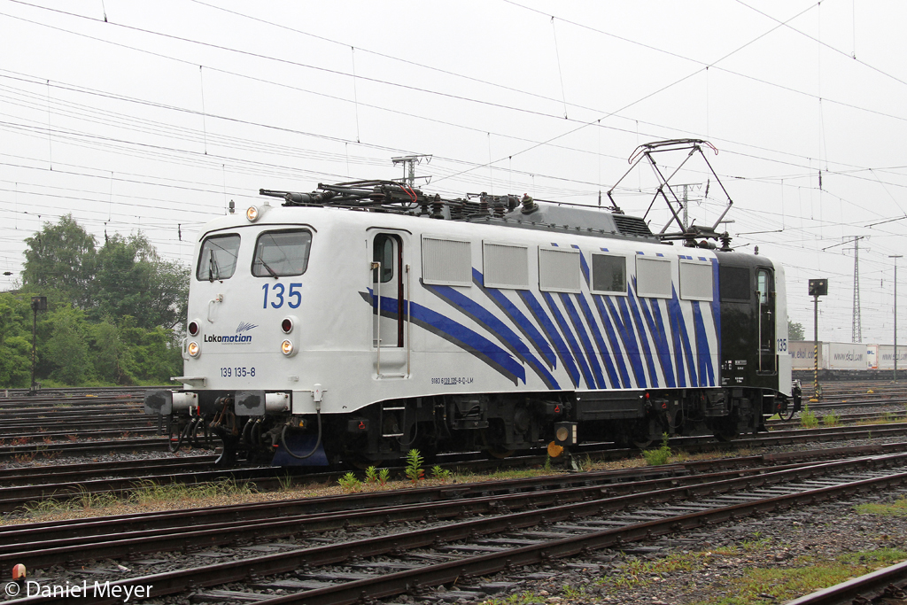Die Lokomotion 139 135-8 in Koblenz ltzel am 10.06.2013