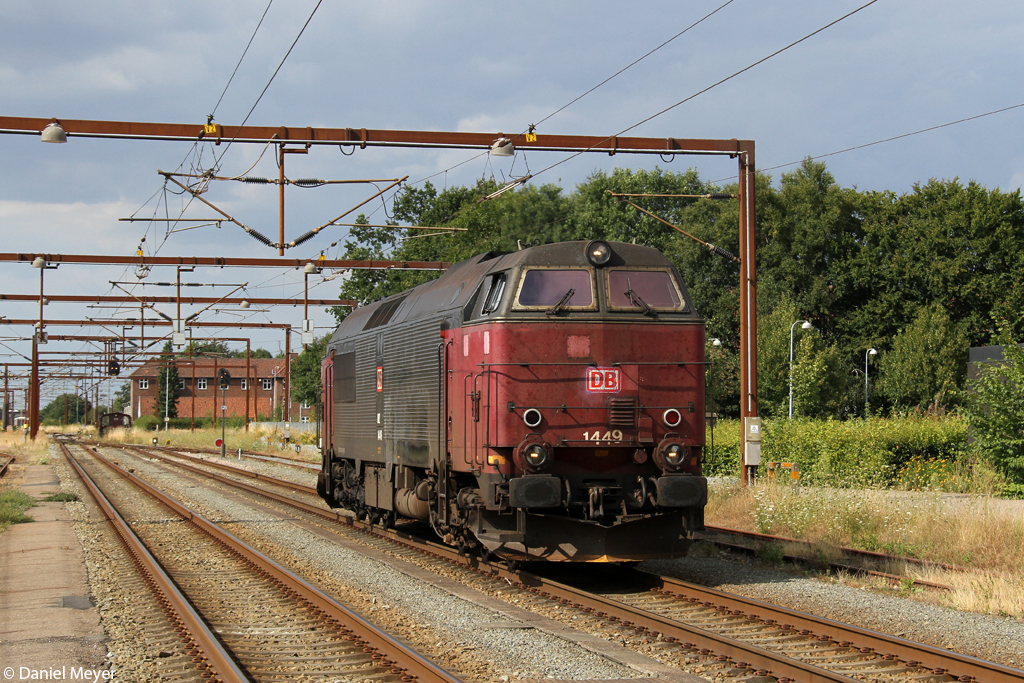 Die MZ 1449 in Padborg am 06.08.2014