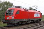 Die 1116 235-1 der ITL f�hrt durch Hamburg Moorburg, am ...