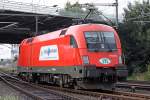 Die 1116 134-4 in Hamburg Waltershof, am 05,09,09  ...
