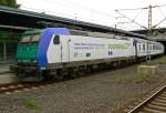 185 517-0 mit dem Sounding D Sonderzug in K�ln/Messe Deutz auf Gleis 12 am 02.09.2010 