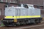 Die 203 507-9 fuhr LZ durch D�sseldorf Hbf nach Neuss ...