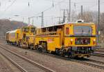 Sonstige/125824/ein-gleisbauzug-der-dbg-in-koeln Ein Gleisbauzug der DBG in Kln West am 10.03.2011