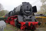 50 3559-7 steht als Eye Catcher am Ville Express in Erftstadt-Liblar , aufgenommen am 27.04.2013