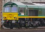 Frisch aus der HU ist diese von Ascendos Rail Leasing betriebene Class 66  PB 02 , aufgenommen am 22.2.2010 am BW der HGK, welche auch die nchsten HU´s fr die Fa.