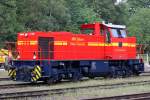 Die NE VI der Neusser Eisenbahn in Dornap-Hahnenfurt am 09,06,10