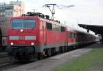 BR 111/121017/111-155-am-rb48-in-kln 111 155 am RB48 in Kln West am 16.02.2011