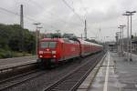Die 145 036-0 als RE4 nach Aachen Hbf in Wuppertal Oberbarmen am 24,07,11