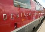 Der erhabene Schriftzug  Deutsche Bundesbahn  an V200 033, ein Stck Geschichte 