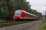 Der 422 082-8  Hilden  als S9 nach Wuppertal Hbf in Wlfrath Aprath am 16,09,11 