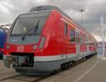 430 036 (DB Regio) auf der Innotrans 2012 in Berlin-Messe/Sd am 22.9.2012.