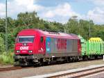 ohe-osthannoversche-eisenbahnen-ag/78123/ohe-270081-mit-einen-holzzug-erreicht OHE 270081 mit einen Holzzug erreicht Munster (11.06.10)