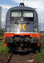 BR 242/150653/242516-182-516-ferdinand-der-hectorrail 242.516 (182 516) 'Ferdinand' der Hectorrail in Krefeld Hbf am 17.07.2011