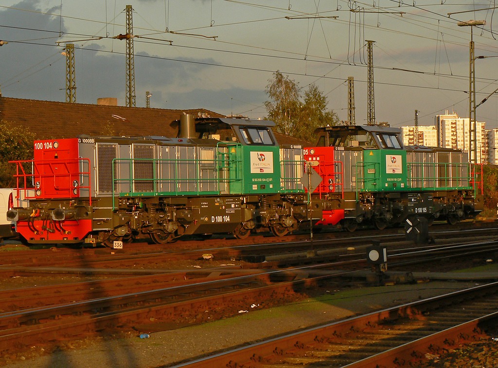 100 104 und 100 105 der FRET Italia in Gremberg am 18.09.2010