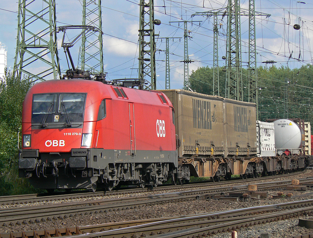 1116 279-9 der BB am  Wenzel  in Gremberg am 19.08.2010