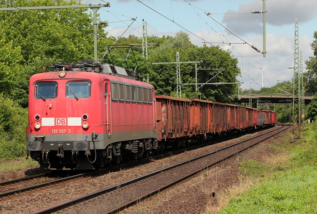 139 557-3 in Bonn Oberkassel am 18.06.2011
