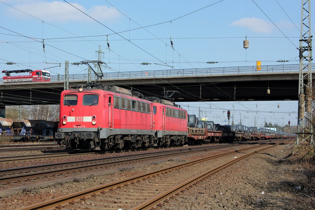140 843-4 & 140 858-2 in Hrth-Kalscheuren am 02.04.2013