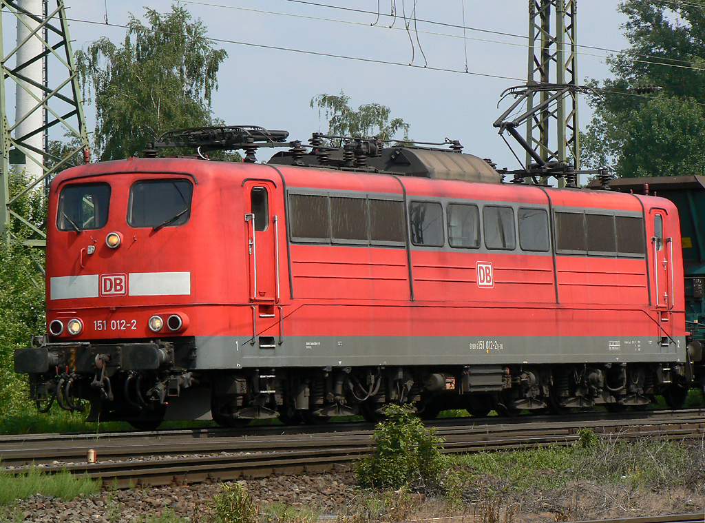 151 012-2 in Gremberg am 27.05.2010