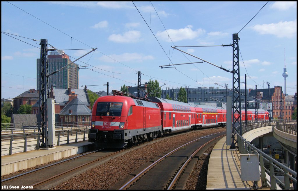 182 004-2 (DB Regio) in Berlin-Hbf am 15.8.2012.