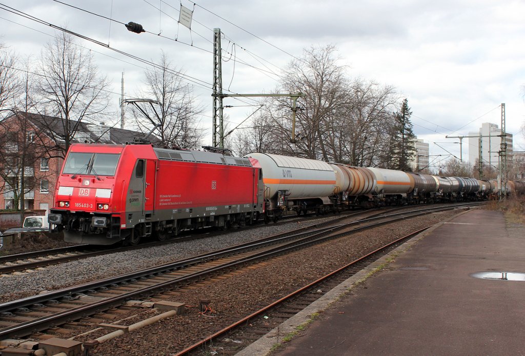 185 403-3 in Bonn Beuel am 11.04.2013