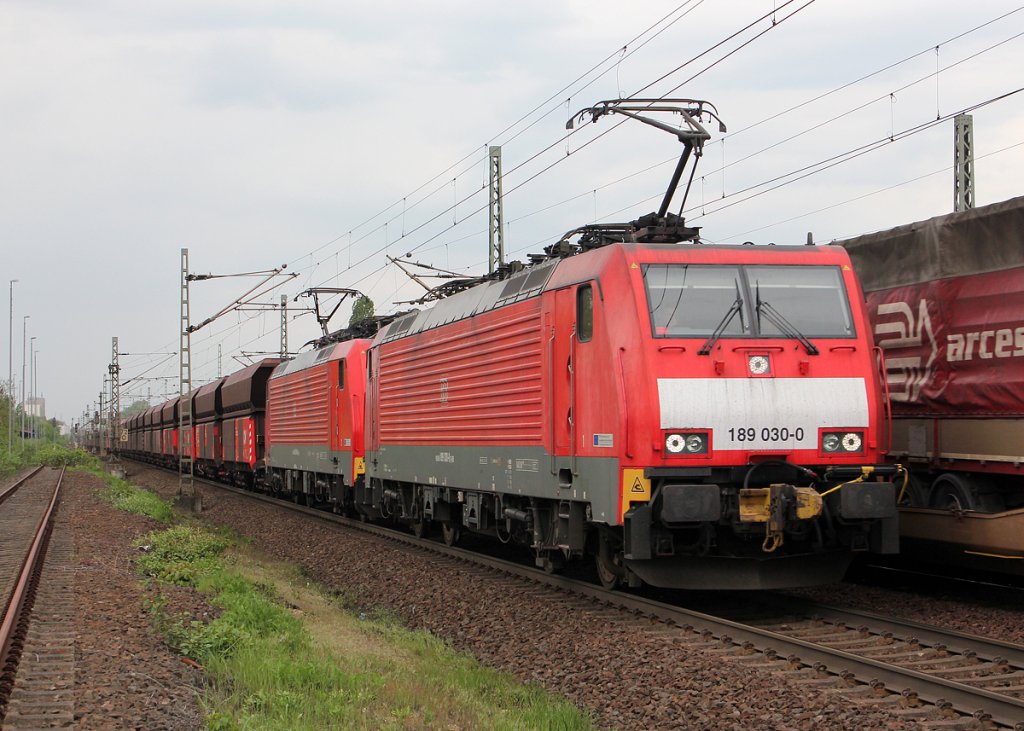 189 030-0 & 189 xxx-x in Porz(Rhein) am 08.05.2013