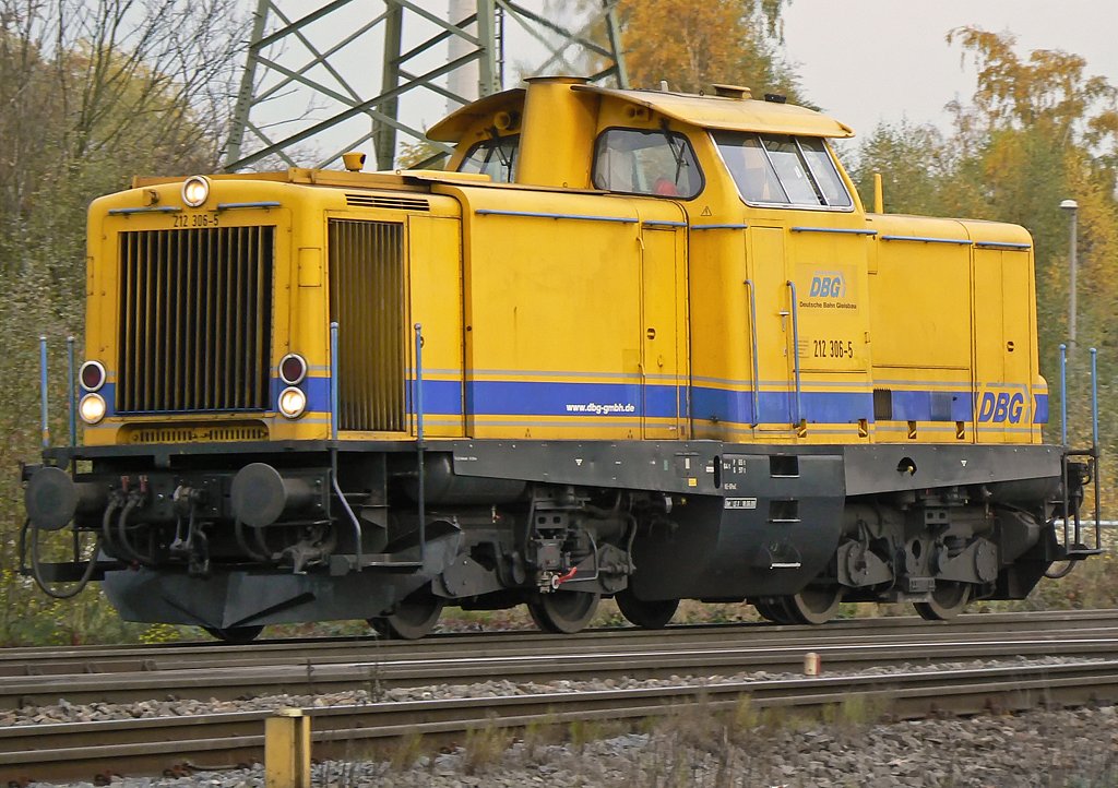 212 306-5 in Gremberg im Okt.09